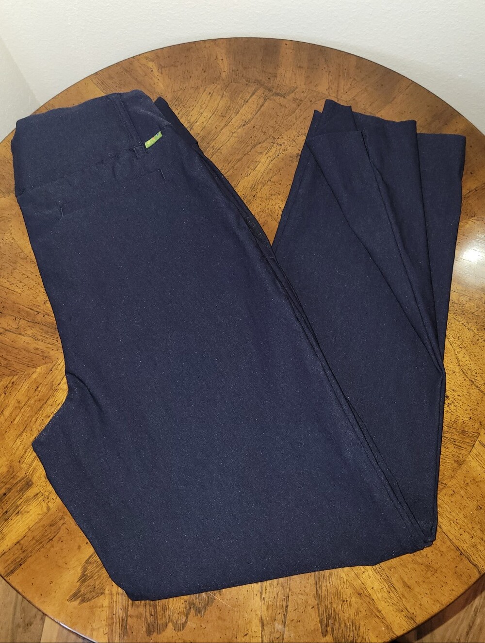 Swing Control Pull On Stretch Navy Golf Pants, Straight Leg, 8, EUC, Like New